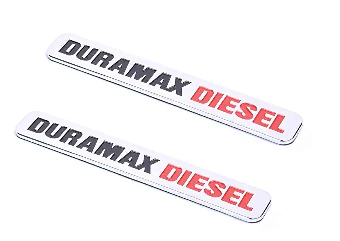 2 шт. дизель DuraMax Allison эмблема грузовика для значков Silverado 2500HD|Наклейки на