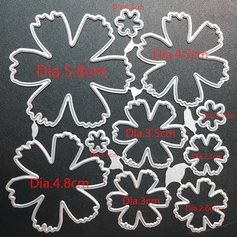

N611 METAL CUTTING DIES Flower Frame Gift Scrapbook Card Album Wedding Paper Craft Home Decor Embossing Stencil Punch