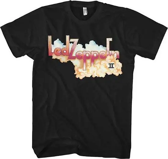 Светодио дный Zeppelin II Логотип мягкая рубашка S 3XL Новый 2018 Чистый хлопок с