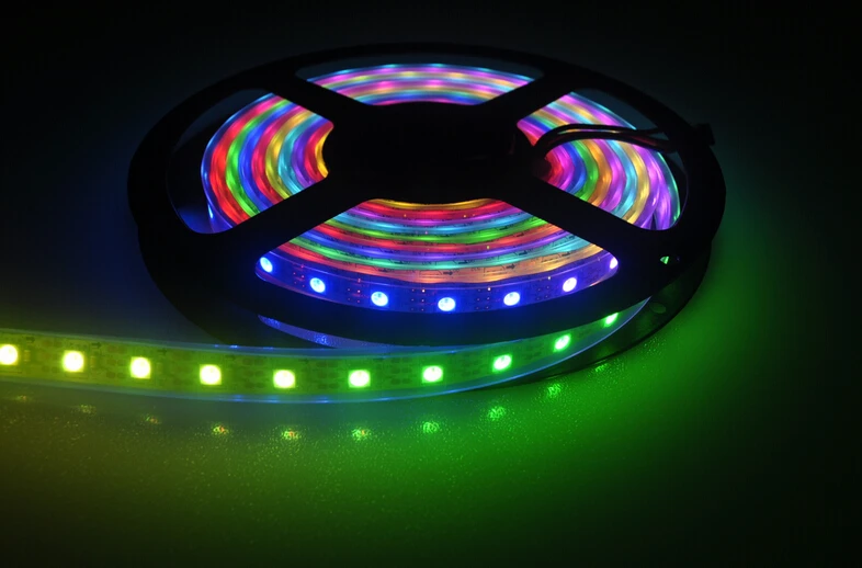 Rgbw Светодиодная лента 5 м DC12V 10 мм PCB SMD fita de led 5050 4 вида цветов в 1 RGB + белый/теплый