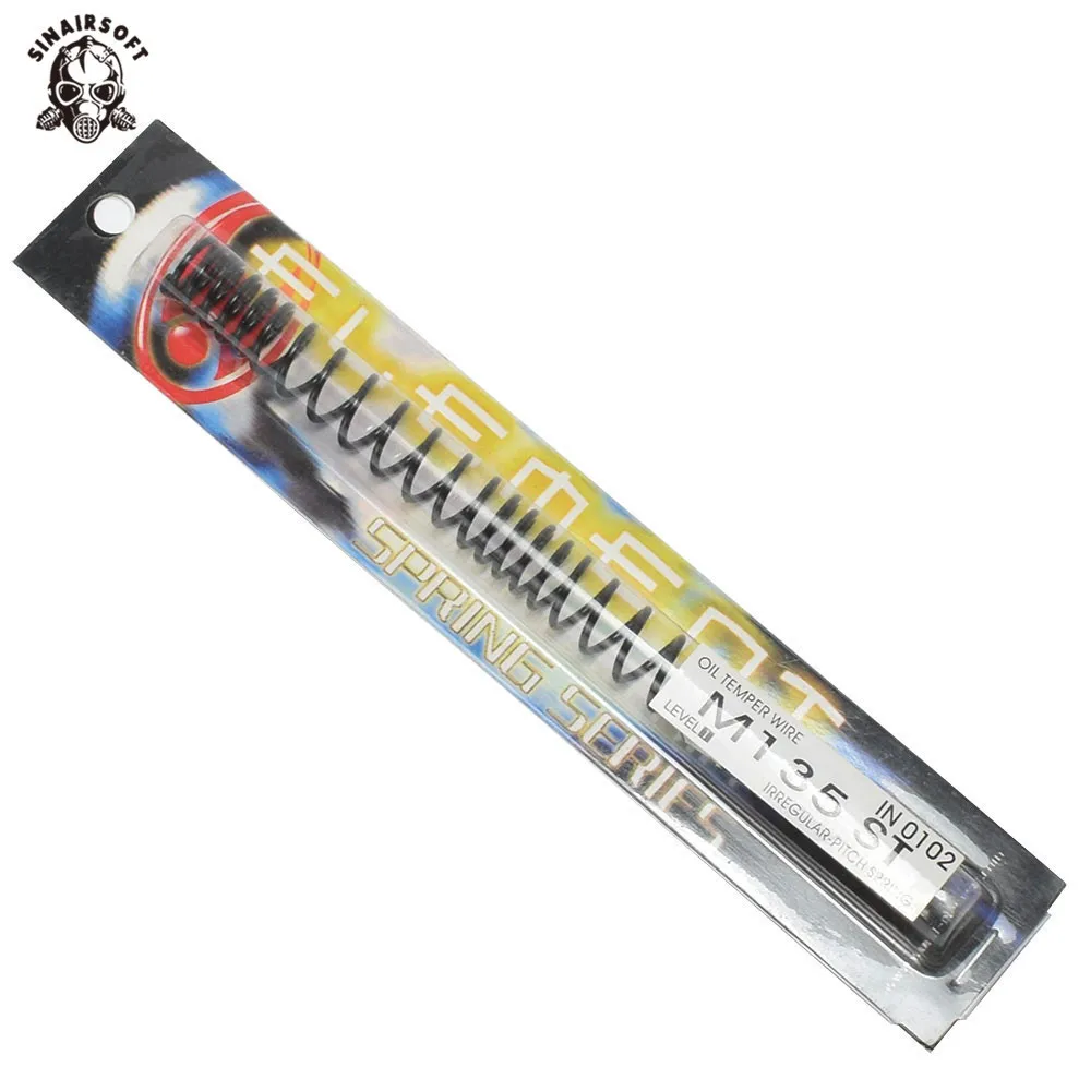 SINAIRSOFT Element Gun Spring M115 M125 M135 M145 M155 For Airsoft Rifle Accessories Irregular Pitch War-Game | Спорт и развлечения