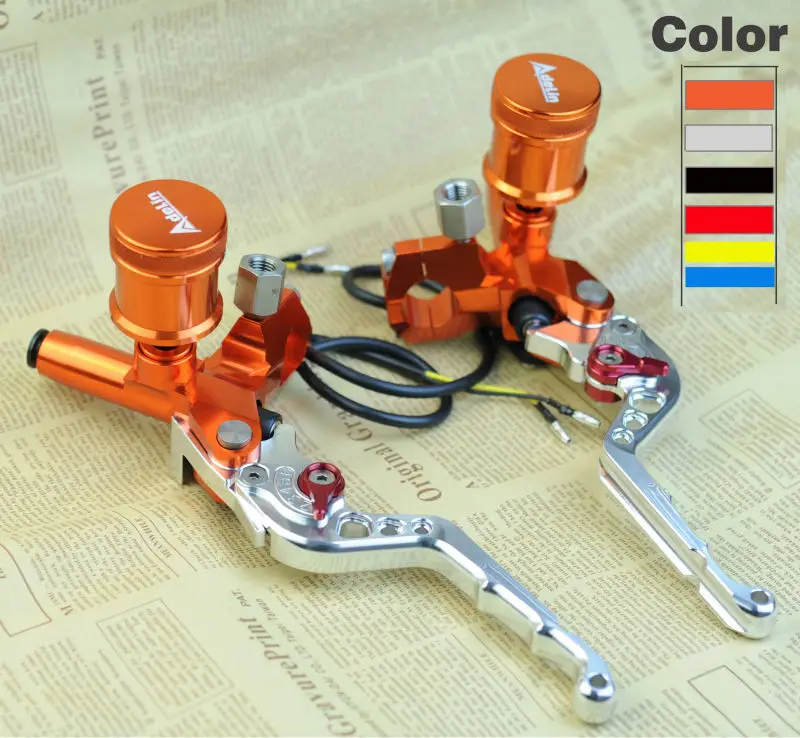 

CNC lever Handlebar Hydraulic clutch Brake Pump Master Cylinder Motorcycle Racing motobike Universal For Yamaha Kawasaki Suzuki