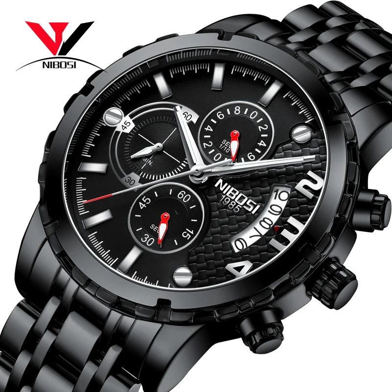 

relogio Watches Top Brand Luxury Sport/Military Watch Men bracelet Waterproof Stainless Steel Wrist Watch Male Clock masculino