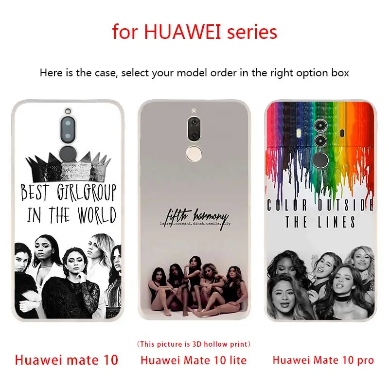 Чехлы для телефонов 5h Five Harmony Dinah Jane Huawei Mate 30 20 10 Lite Pro мягкий силиконовый чехол Y9 2019