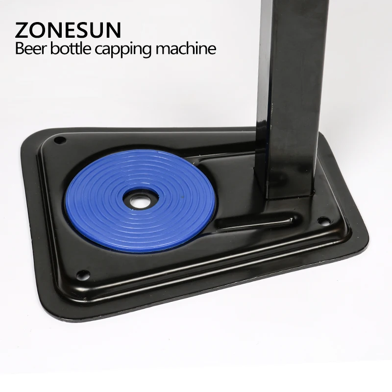 ZONESUN машина для укупорки пивных бутылок ручное устройство крышек пивная