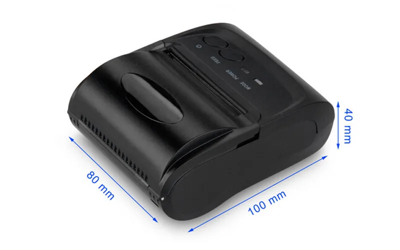 5802dd Bluetooth Беспроводной мобильного 58 мм Мини Термальность получения принтер