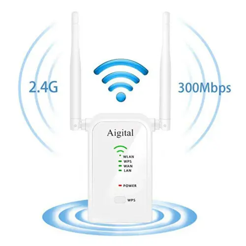 300 Мбит/с Wi Fi ретранслятор беспроводной расширитель диапазона Усилитель сигнала