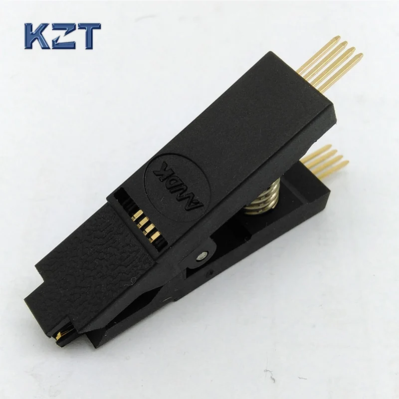 BIOS SOP8 SOIC8 оригинальный прямой тестовый зажим шаг 1 27 мм Программируемый Зажим