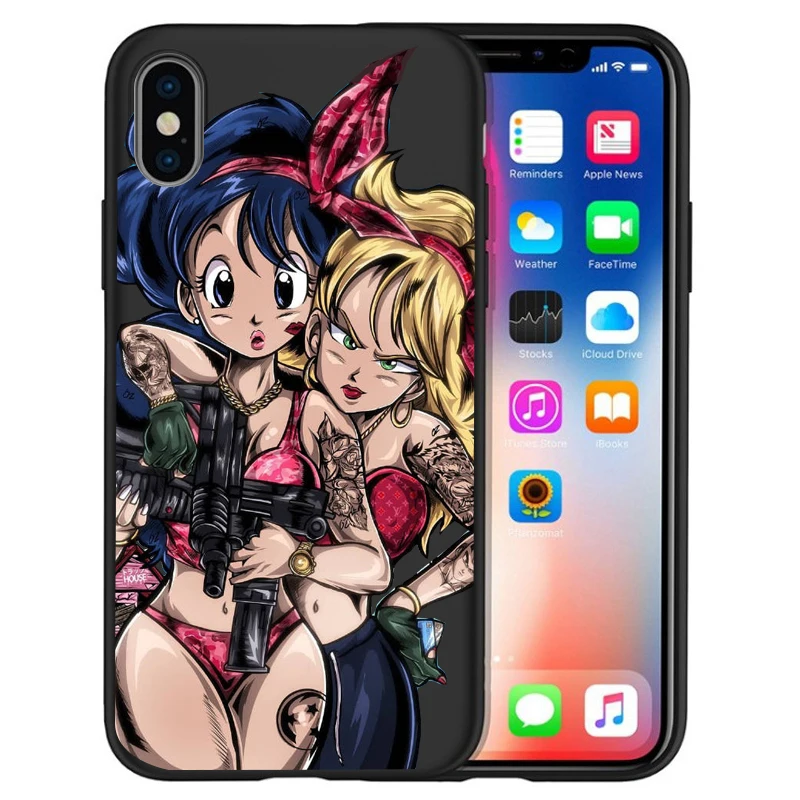 Роскошный чехол Goku Dragon Ball Super Saiyan Vegeta Dragon для iPhone XR 5 5S 6 6S 7 8 Plus X XS Max, мягкий силиконовый чехол Etui - Цвет: 14