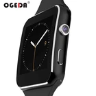 OGEDA женские умные часы X6 спортивные Шагомер Умные часы с камерой поддержка sim-карты для телефона Android спортивные часы
