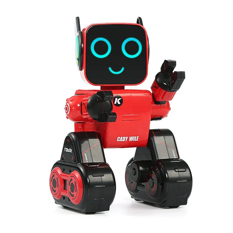 LEORY Голосовое управление Умный робот с милой копилкой RC жест Robotica для Educativa Дети