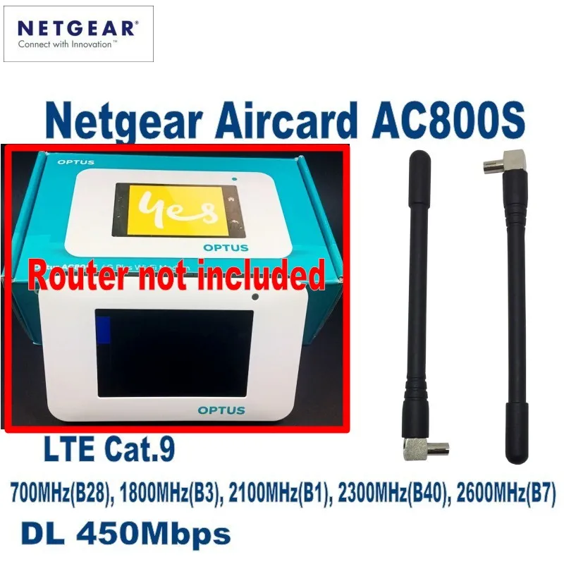 Новая 2 шт. 4G LTE 5dBi антенна TS9 Разъем для Netgear Aircar AC790S AC810S AC800S и более|Сетевые карты| |