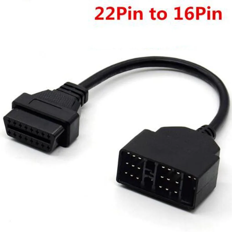 OBD1 для Toyta 17Pin для OBD2 16Pin женский OBD удлинитель Разъем Автомобильный диагностический адаптер для Toyta 22 Pin