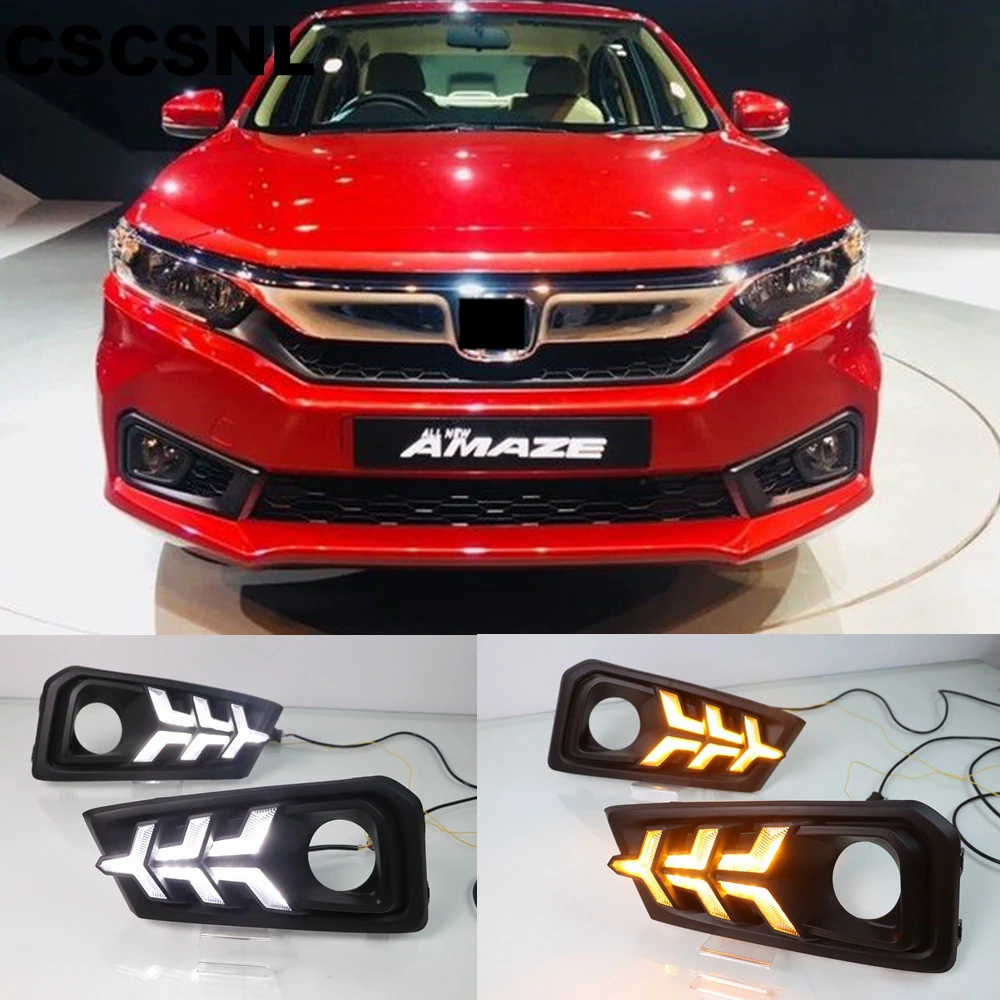 CSCSNL отражатели 2 шт мощностью 12V Для автомобилей светодиодный DRL лампа