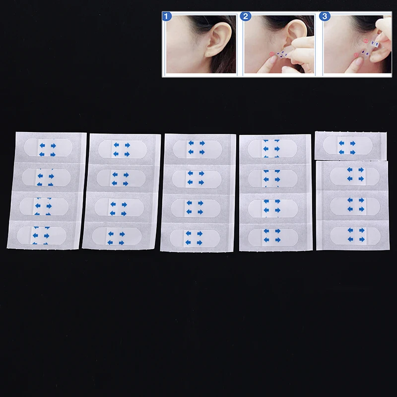 

20Pcs/5sheets Hot Sell Artifact Invisible Lift Face Sticker Thin Face Sticker Medical Tape Slimming Product For Health Care