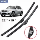 Передние щетки стеклоочистителя Xukey для Mercedes GLK X204 2008-2014 2013 2012 2011 2010 2009, резиновые ветрового стекла, автомобильные аксессуары, лобовое стекло