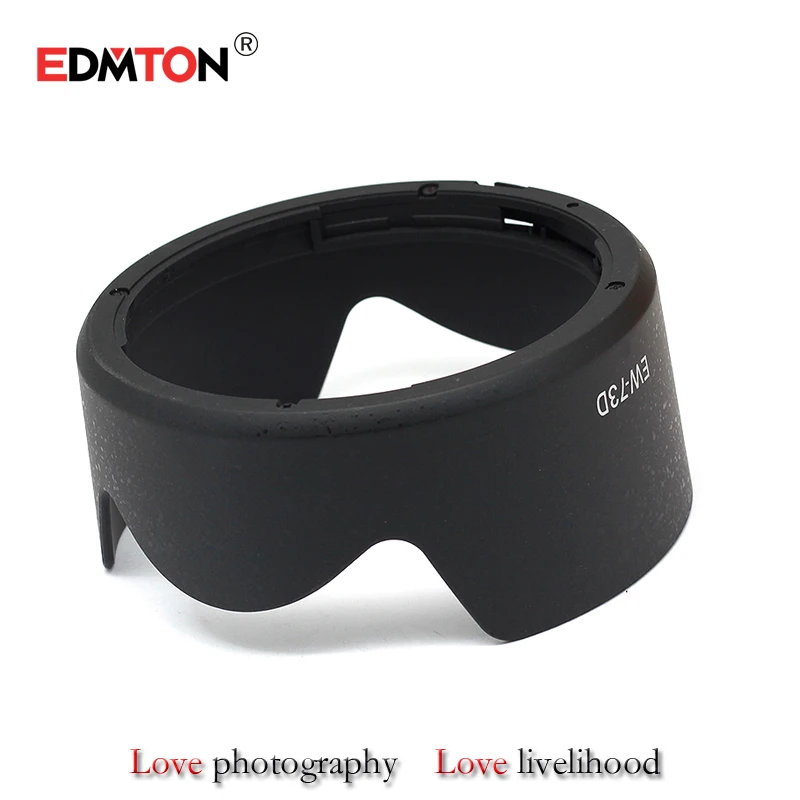 EDMTON EW-73D 67 мм ew 73D EW73D бленда объектива реверсивная камера Lente аксессуары для Canon 80D