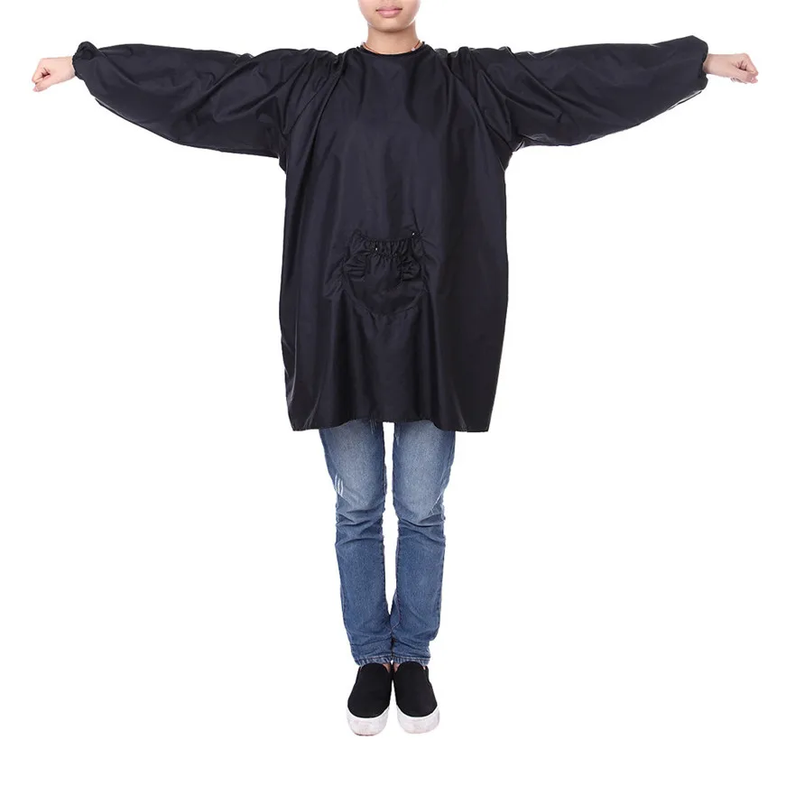 2017 Стрижка волос водонепроницаемая ткань Салон Парикмахерская мантия накидка |