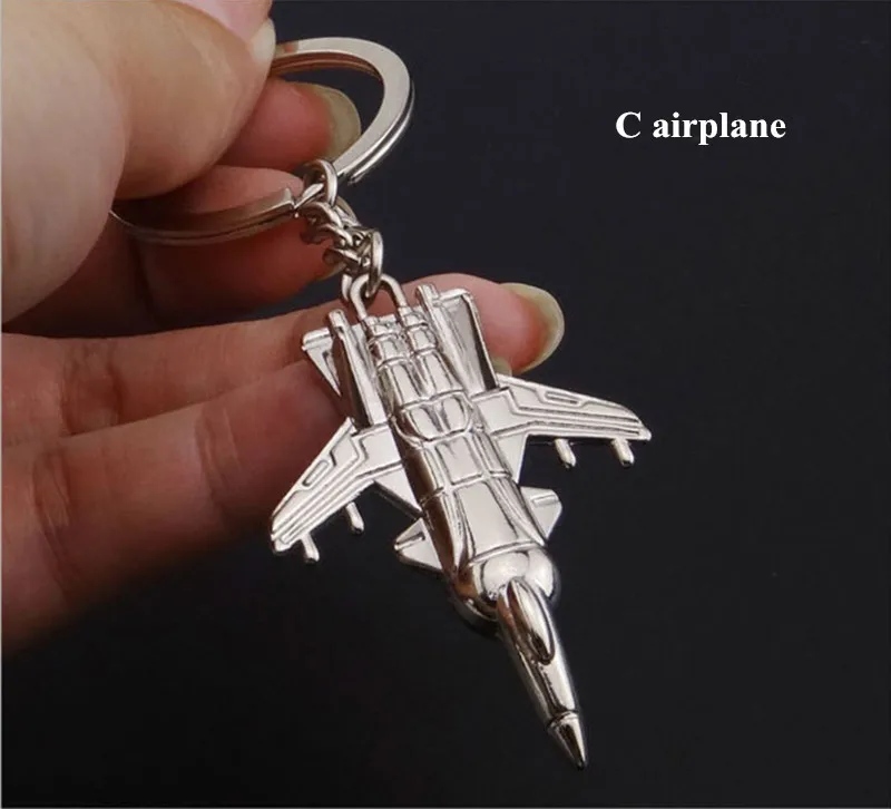 Modern Fighter Aircraft Airplane Keychain Key Chain Ring Holder Keyring | Украшения и аксессуары