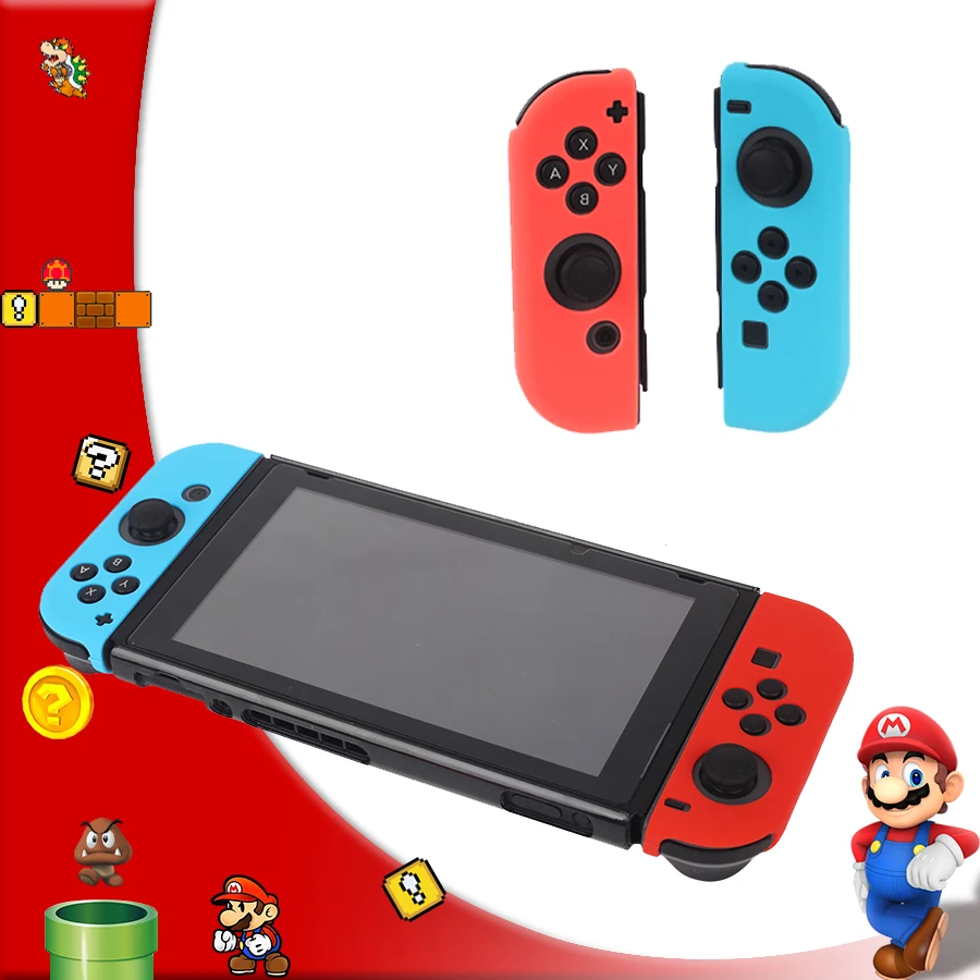 Аксессуары для Nintendo Switch мягкий силиконовый защитный чехол джойстика джойстик