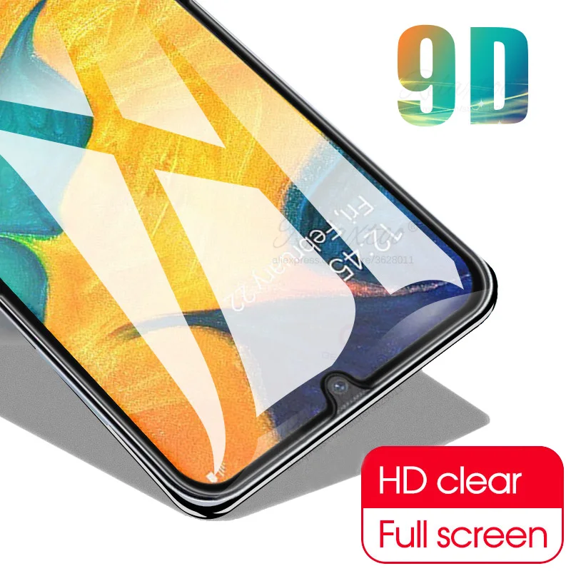 9D закаленное защитное стекло для samsung Galaxy A30 A305F Защитная пленка экрана A30S SM-A307F