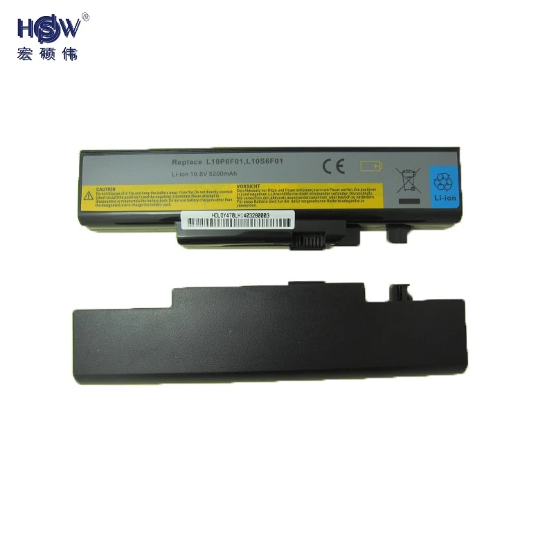HSW oem 6 ячеек Новый аккумулятор для ноутбука Lenovo IdeaPad Y470 Y471 Y570 Y470A Y470D Y470G Y470M Y470N Y470P