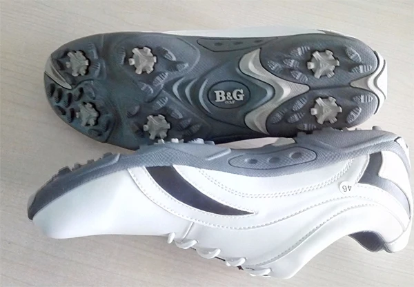 B & G новые технологии материал белый Мужская обувь для гольфа|shoes shoes|shoes men whiteshoes