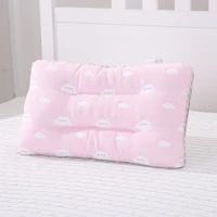 lovely baby pillows toddler bedding pillows cotton kids sleeping positioner newborn boy girl head cushion anti roll support pad