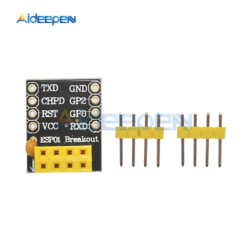 5 шт. ESP8266 ESP 01 01S адаптера макет печатной платы для серийный Wifi модуль