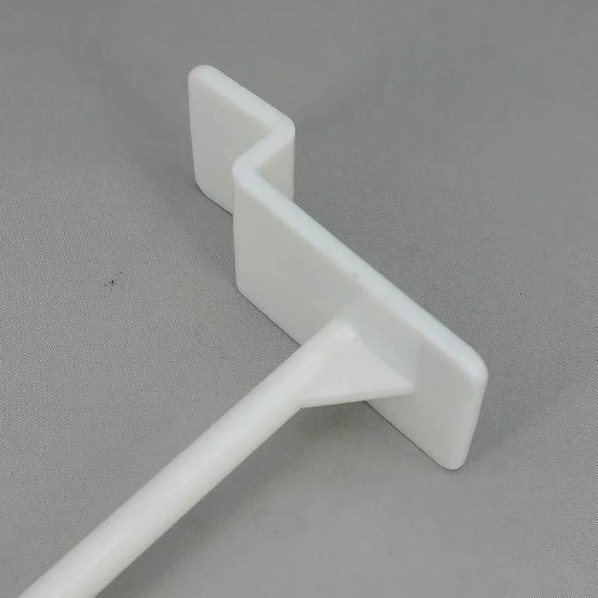 Пластиковая Полка для лотка подвесной крючок 10 см белая полка хранения вещей