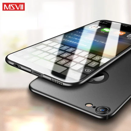 Оригинальный брендовый Роскошный чехол MSVII для apple iphone 6s Жесткий Чехол из ПК 6