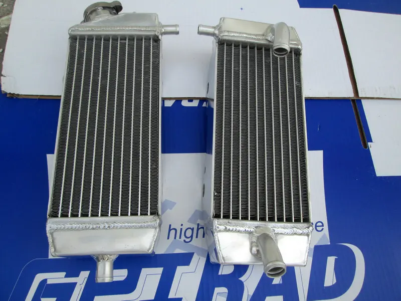 Алюминиевый радиатор L &amp R KXF для Кавасаки KX250F KXF250 04 05 2005 2004 250 | Автомобили и