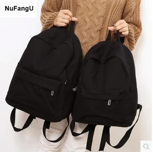 Рюкзак женский холщовый, классический дизайн