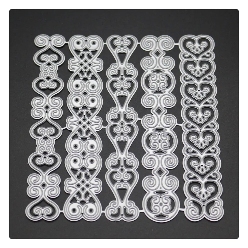 

YINISE 1700 Laces Scrapbook Metal Cutting Dies For Scrapbooking Stencils DIY Album Cards Decoration Embossing Folder Die Cuts