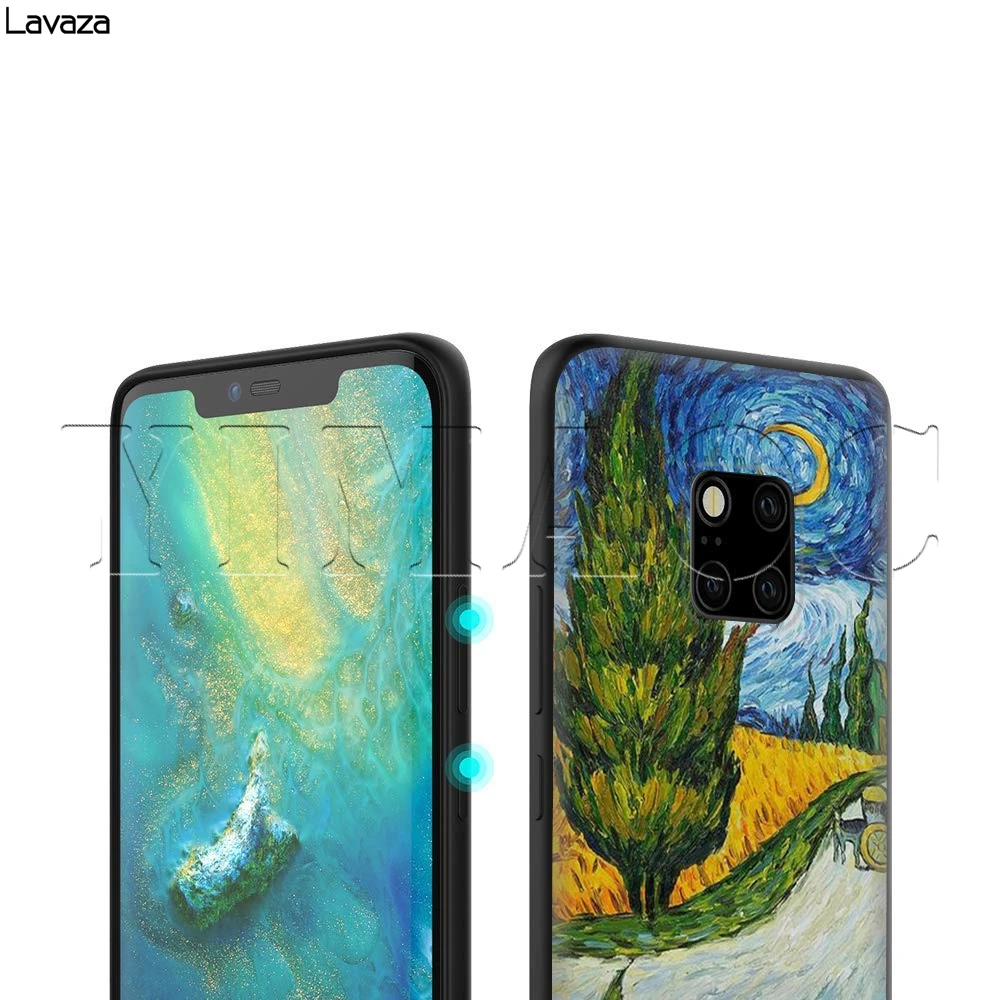 Lavaza Van Gogh Tardis Case for Huawei Mate 30 20 Honor 6a 7a 7c 7x 8C 8x 9 10 Nova 3i 3 Lite Pro Y6 2018 |