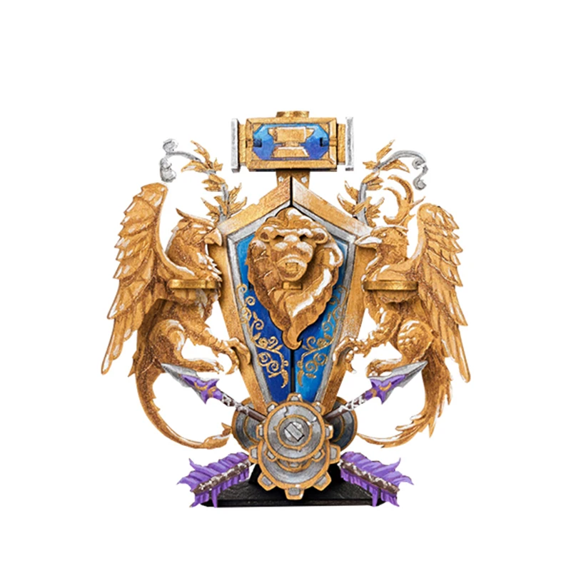 WOW Horde Alliance креативные DIY деревянные модели строительные наборы игрушки хобби