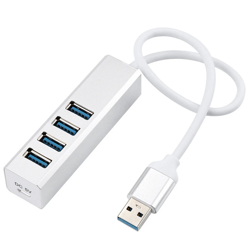 Алюминиевый USB 3 0 концентратор USB-C Type-C адаптер с микро интерфейсом питания для