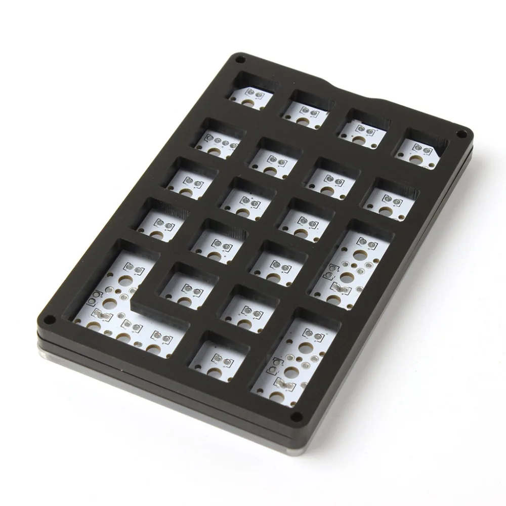 Программируемая клавиатура RGB YMDK переключатели MX Cherry Gateron 21/23/24 клавиши нумпад для