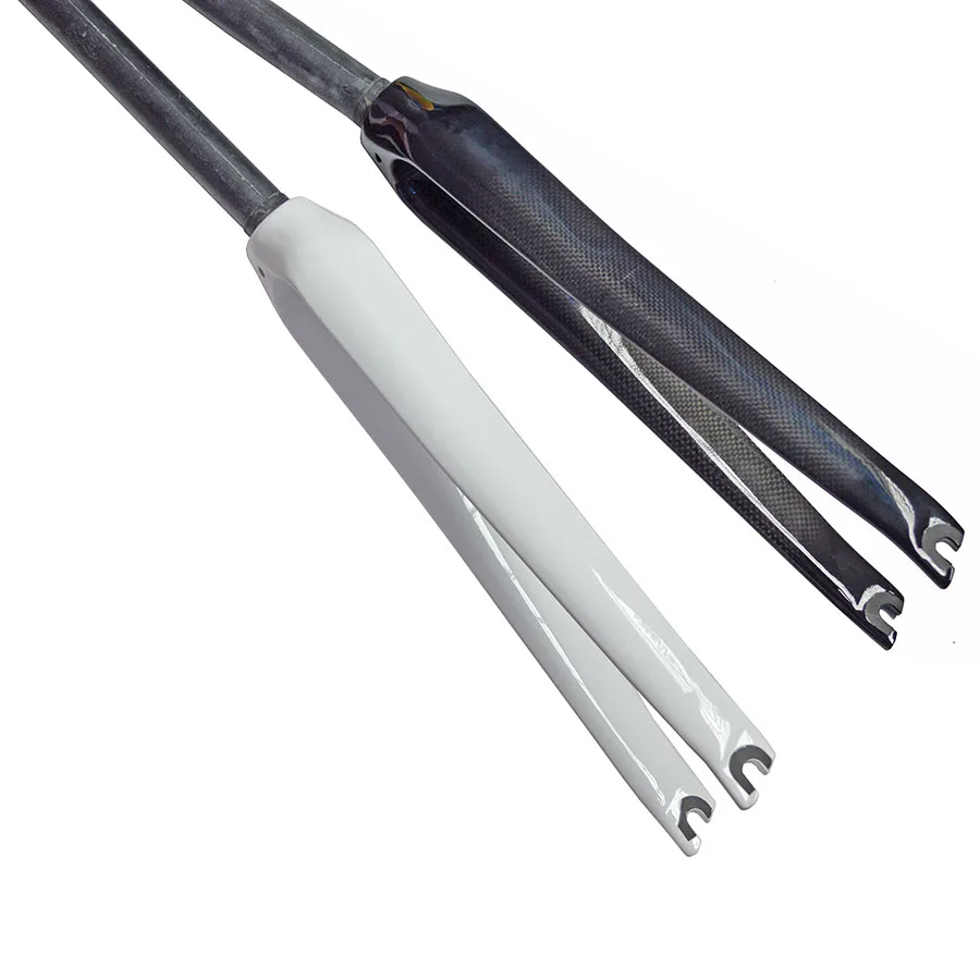 Передняя вилка для дорожного велосипеда из углеродного волокна 1/8 дюйма 28 6 мм