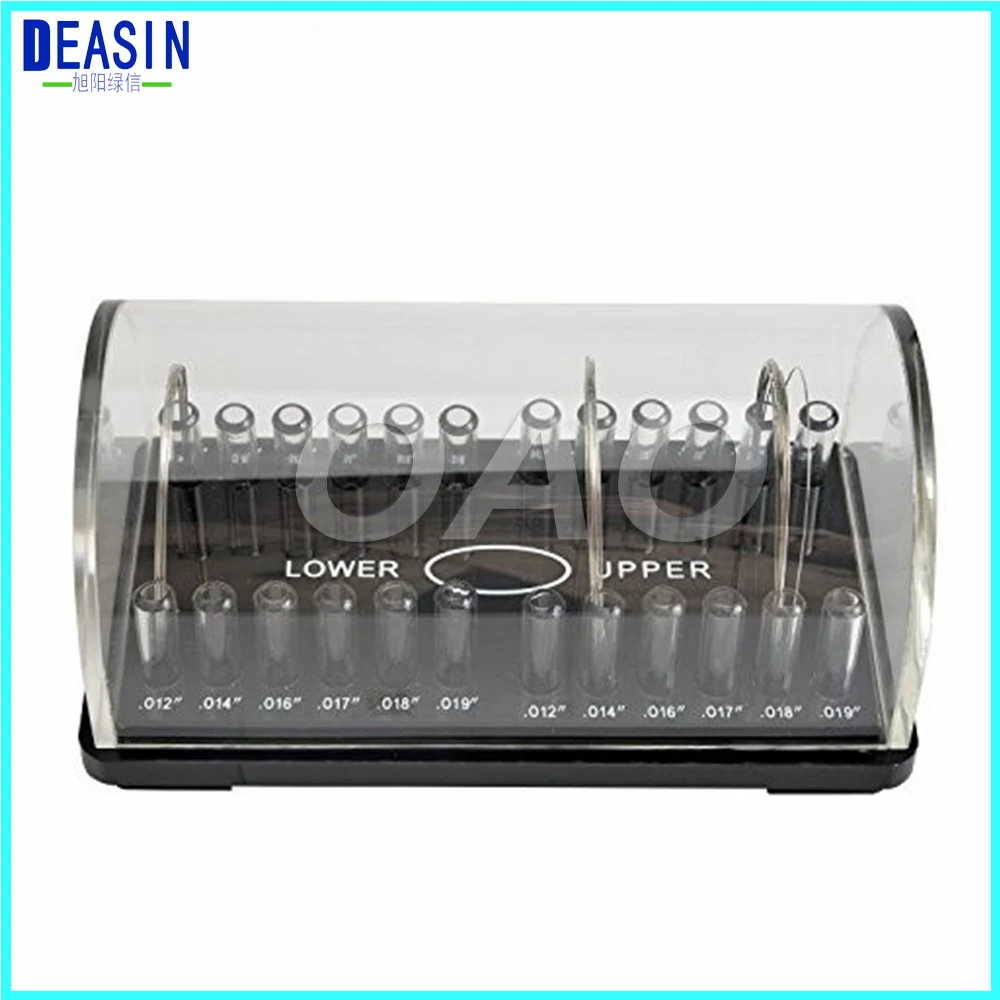 High Quality Free Shipping 1 pcs Dental Acrylic Organizer Holder for Orthodontic Round Archwires