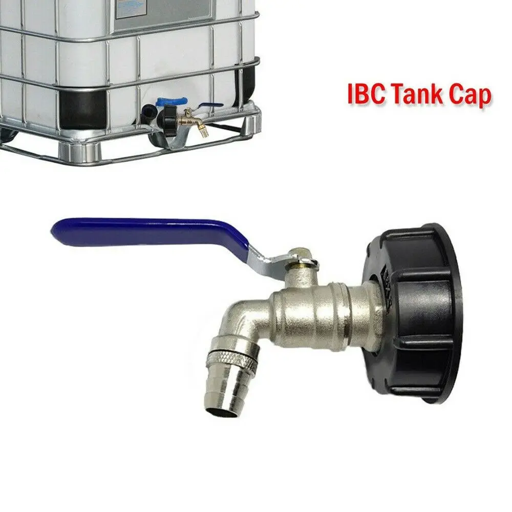 IBC Tote Tank дренажный адаптер Резьбовая крышка соединитель для садового шланга 3/4