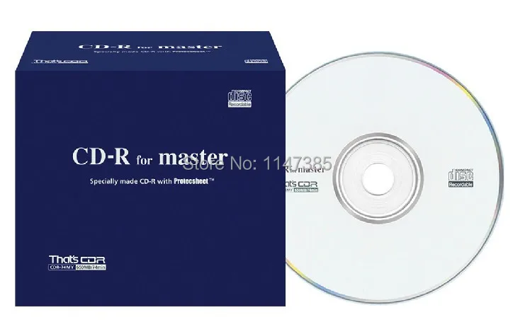 Wholesale 10discs/lot Japan Master Quality A++ That's Hi-Fi Audio CD-R Blank Discs 16X 650MB 74MIN CDR CD Recordable Disks | Компьютеры
