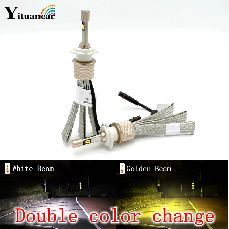2 шт. Автомобильные светодиодные лампы 40 Вт H1 H4 H7 H13 9005 9006 9007|headlight bulb|car headlight bulbscar |