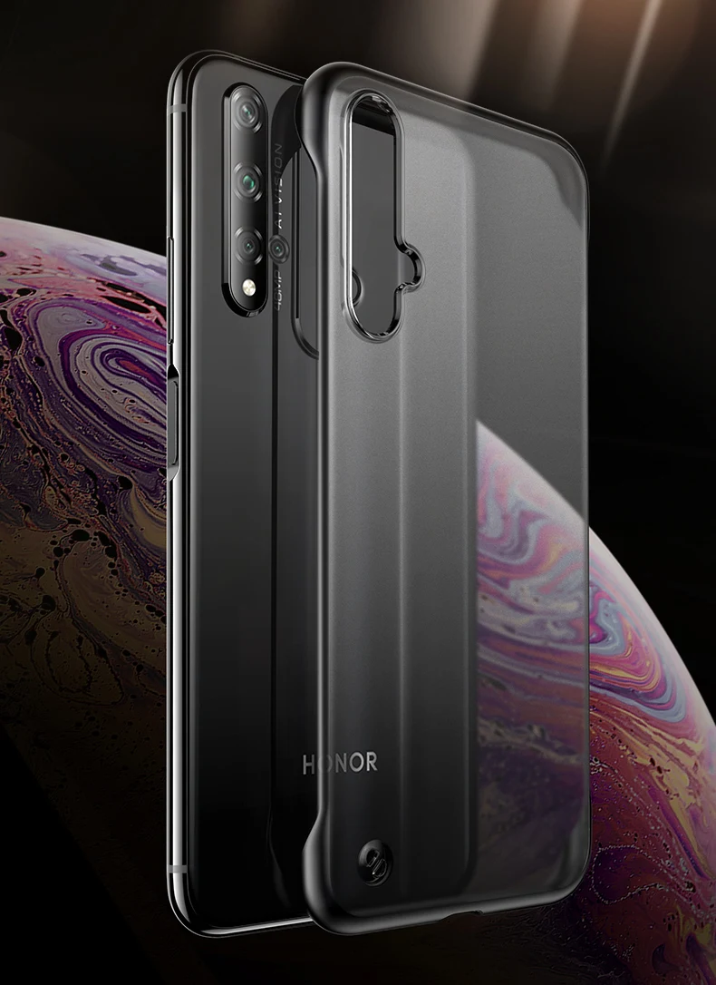Msvii Бескаркасный чехол для Honor 20 Pro Чехол прозрачный для huawei Honor 20 чехол силиконовый для huawei Honor V20 Coque Funda, чехол