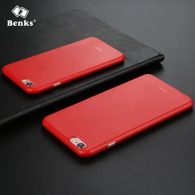 Benks Matte Simply Ultra thin Case For iPhone 6 6s Plus Protective Back Cover Frosted Hand feeling 0.4 mm Phone Accessories |
