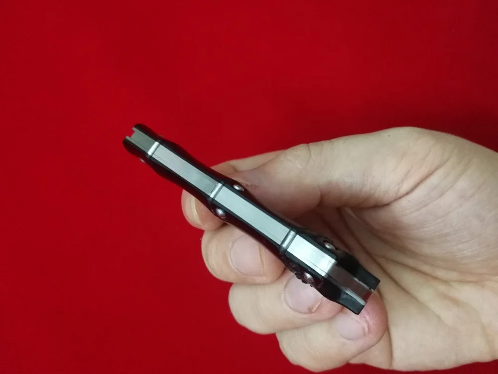 Фирма jonnyjamie UK PEN1 карманный нож складное лезвие VG10 Дамасская сталь с черной эбеновой ручкой резьба по дереву мини EDC нож s