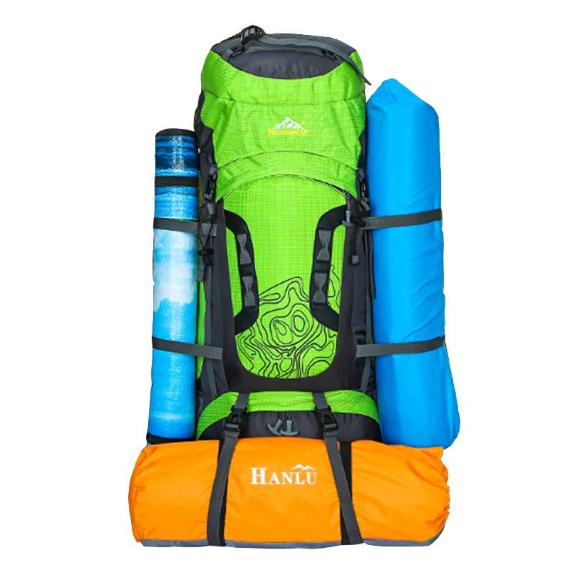 Большой Профессиональный дорожный рюкзак 80л мужской и женский