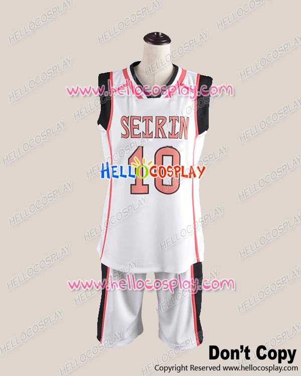 

Kuroko No Basuke Kurokos Cosplay Seirin Taiga Kagami Comic Ver Costume H008