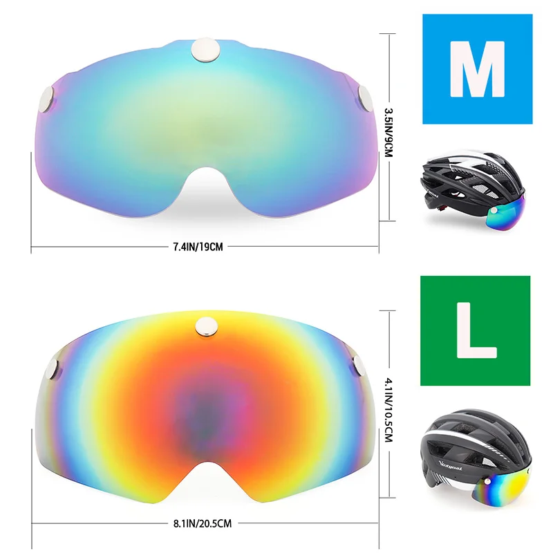 VICTGOAL магнитные линзы для велосипедного шлема велосипедные шлемы MTB дорожные