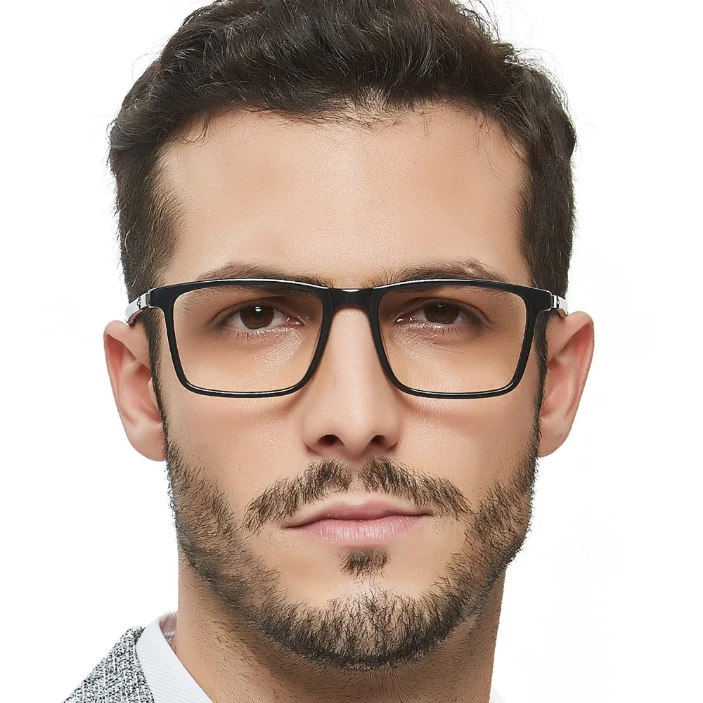 Черные игровые очки для мужчин с защитой от синего излучения оправа очков